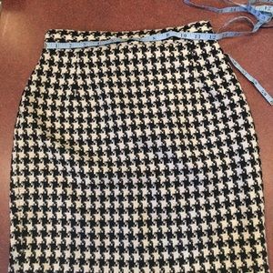 Vintage checkered skirt!